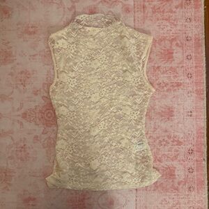 Zara Cream Lace Camisole Top